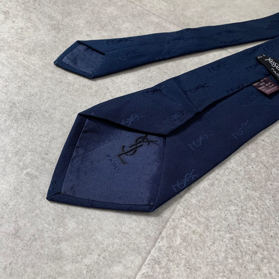 YSL イヴサンローラン ネクタイ 正規品 （Yves Saint Laurent 
