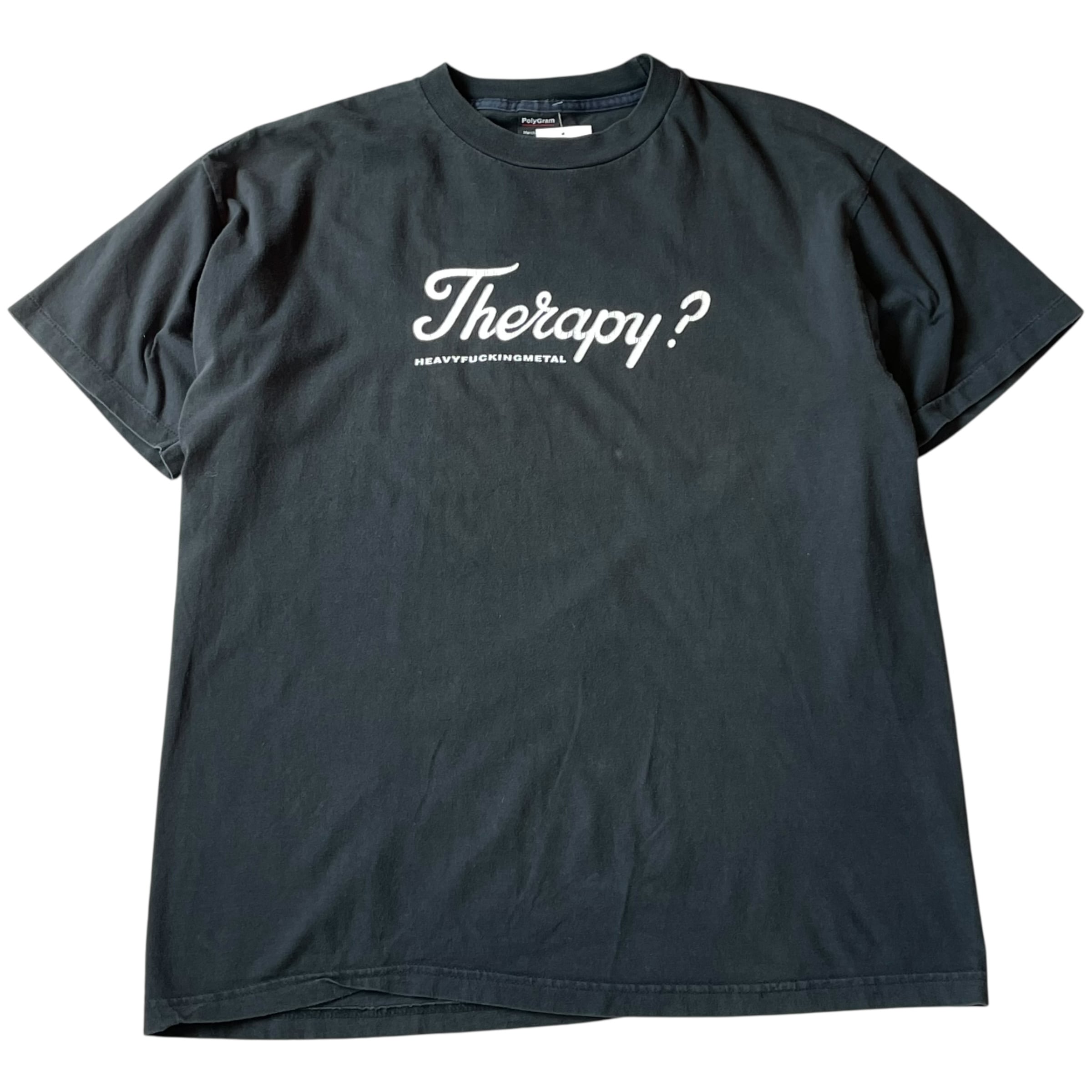 90~00s Therapy? "HEAVY FUCKING METAL" T-shirt