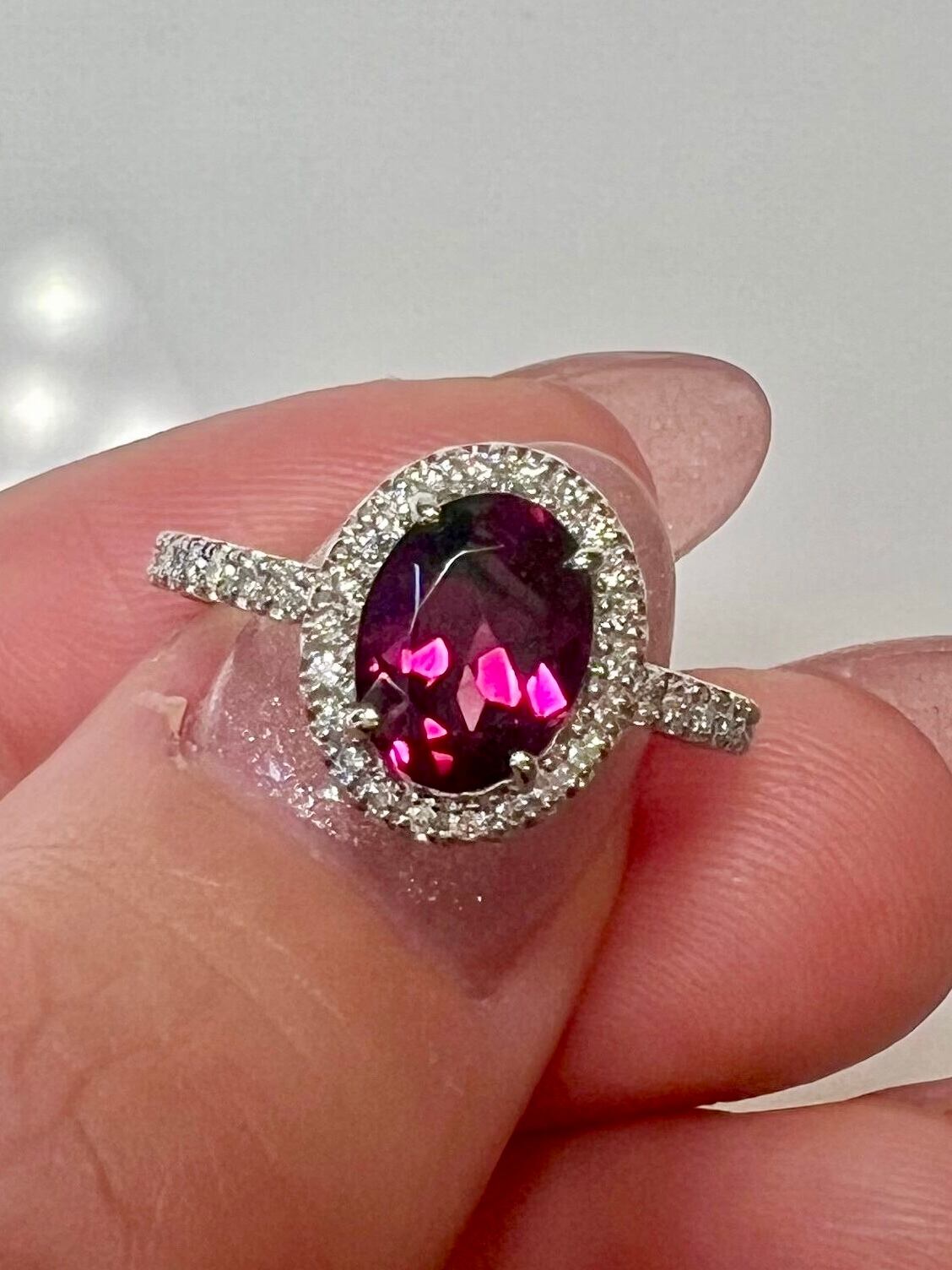 ロードライトガーネットリング | GEM QUEEN