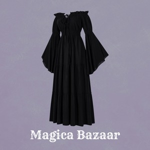 レイヴンズ・エンブレイス　オフショルダードレス　M25032