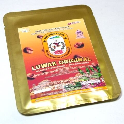 コピ・ルアック Kopi Luwak Bubuk お試しドリップパック コーヒー (10g