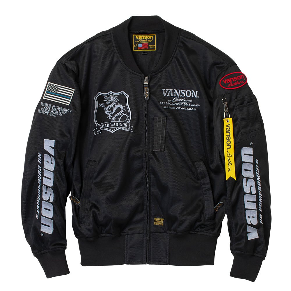 VS26101S メッシュMA-1ジャケット | vansonleathers