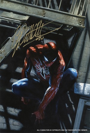 ガブリエーレ・デッロット『SPIDER MAN COVER 003』版画
