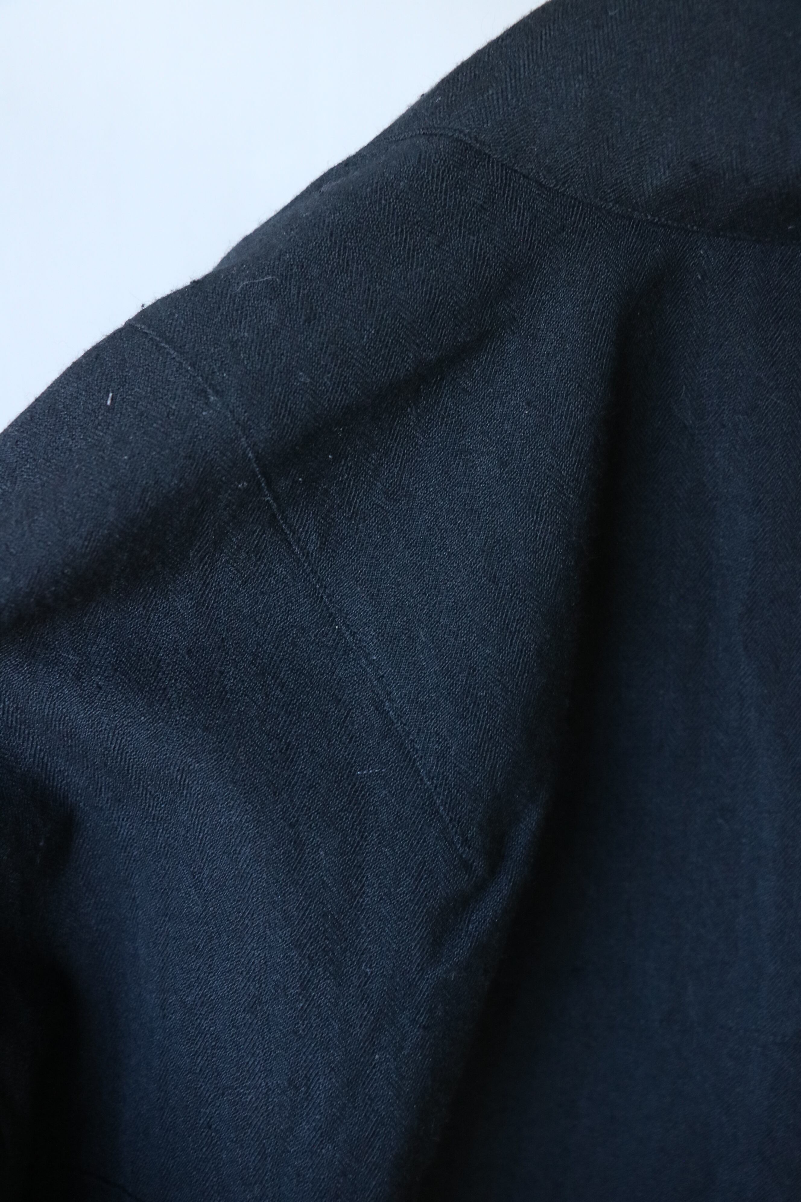 Ancellm -WOOL HALF ZIP PULL OVER SHIRT- / ANC-SH72 / アンセルム