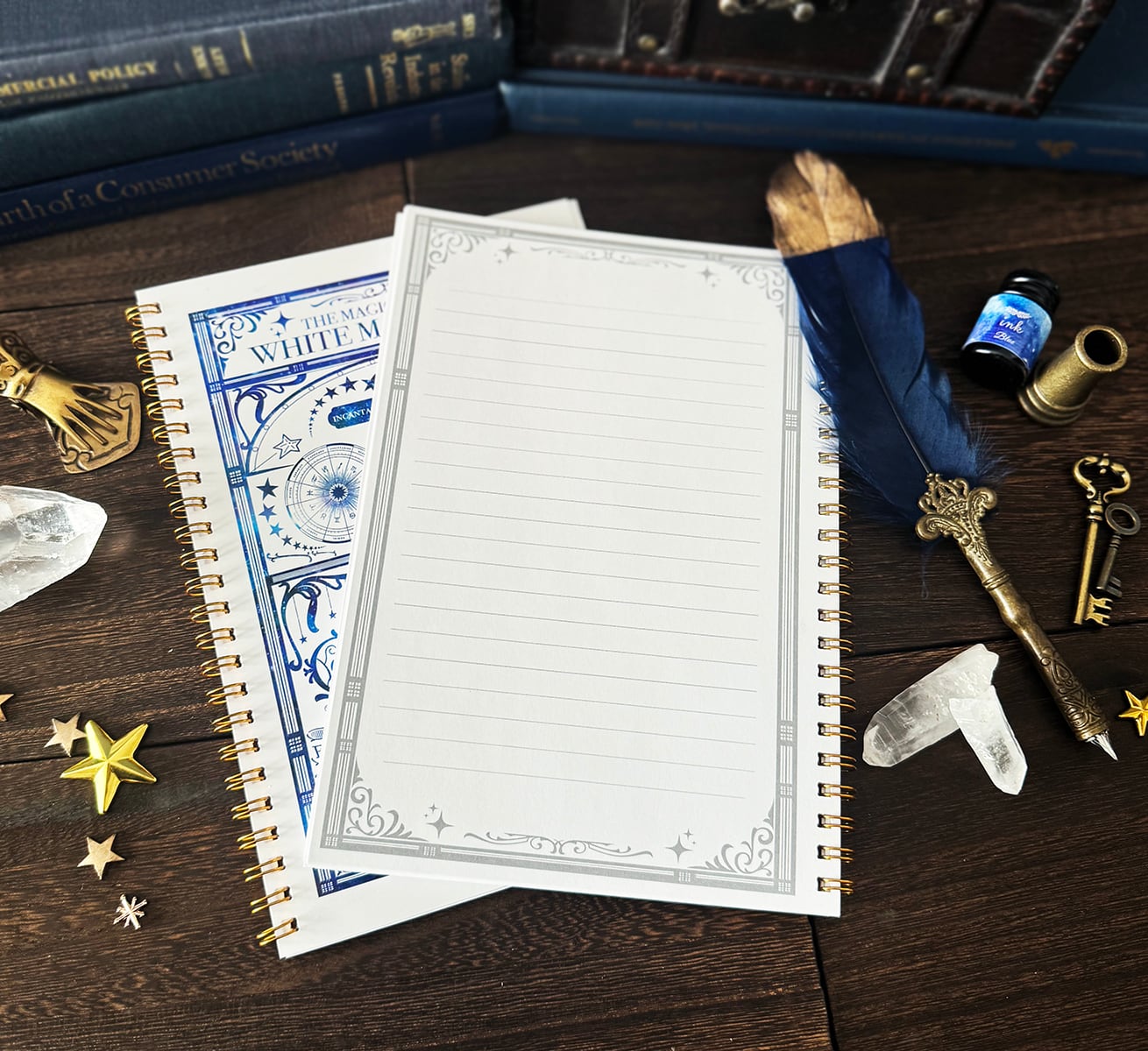 ノート・手帳】魔法の本のようなノート 架空の魔導書