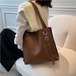 バック ショルダーバッグ トートバッグ レディース 無地 通勤バッグ 大きい 肩掛け かばん 女性 プレゼント