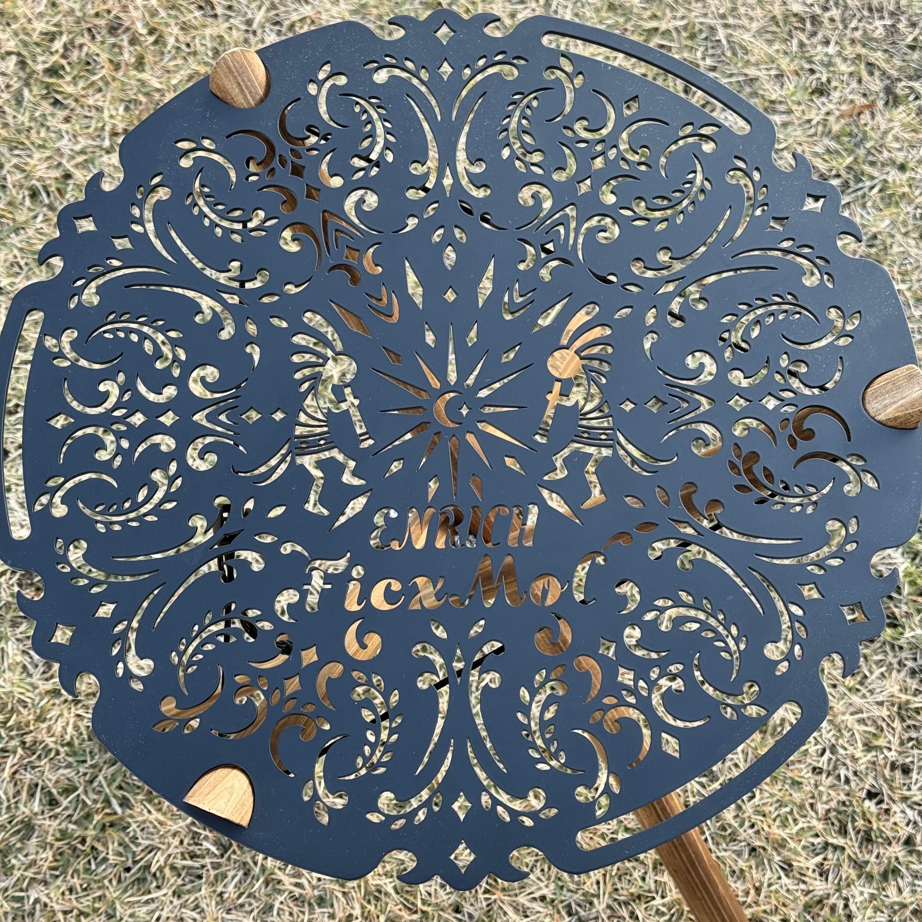 FicxMoC×ENRICHコラボサイドテーブル | ココペリグッズ、キャンプ用品