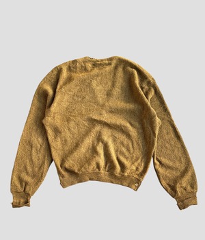 -Pellle Beach- Vintage 60s L Alpaca Cardigan