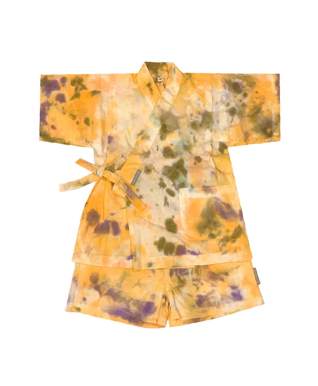 KIDS JINBEI "MARBLE YELLOW"