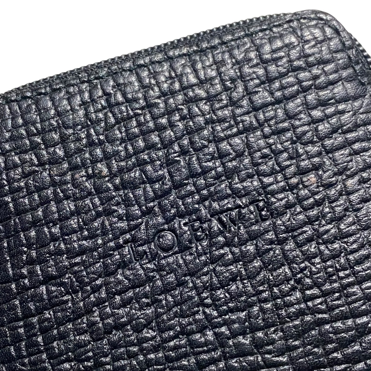 vintage LOEWE leather coin purse