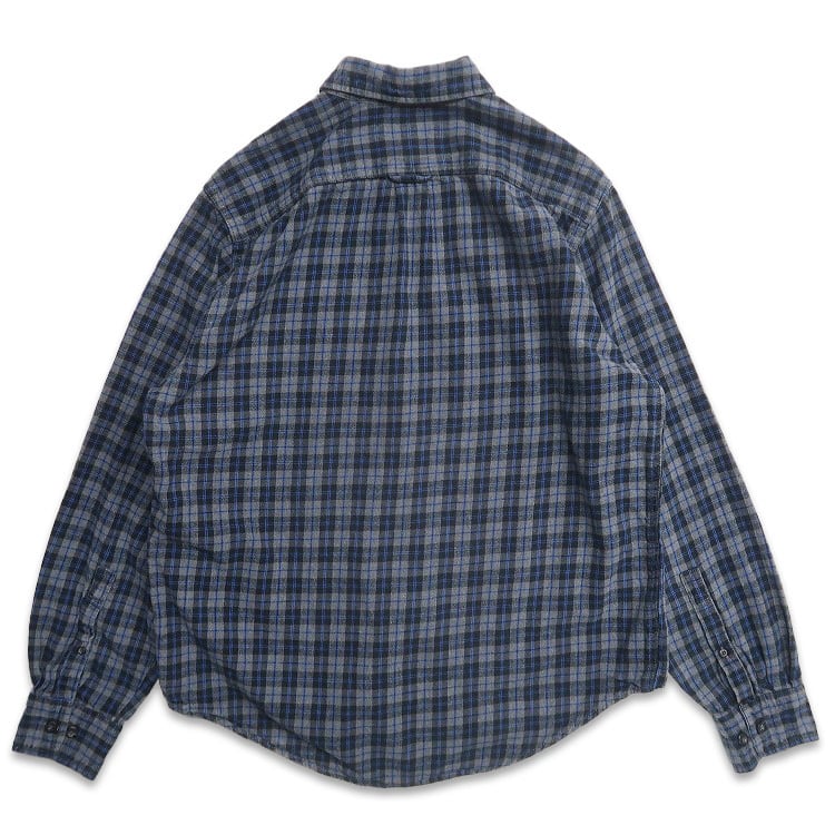 古着 エディーバウアー Eddie Bauer ネルシャツ 長袖シャツ ボタン