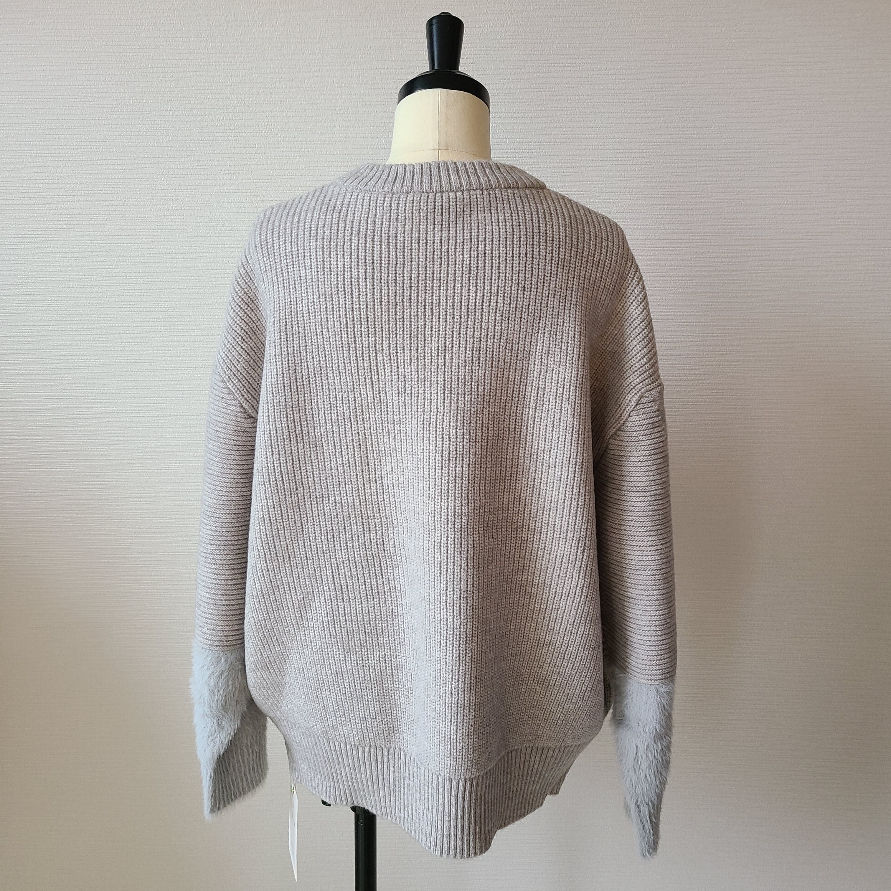 Drawer アイボリー ケーブルニット　ミンク mink chair】ケーブルニットプルオーバー(35207) | FORME Base STORE