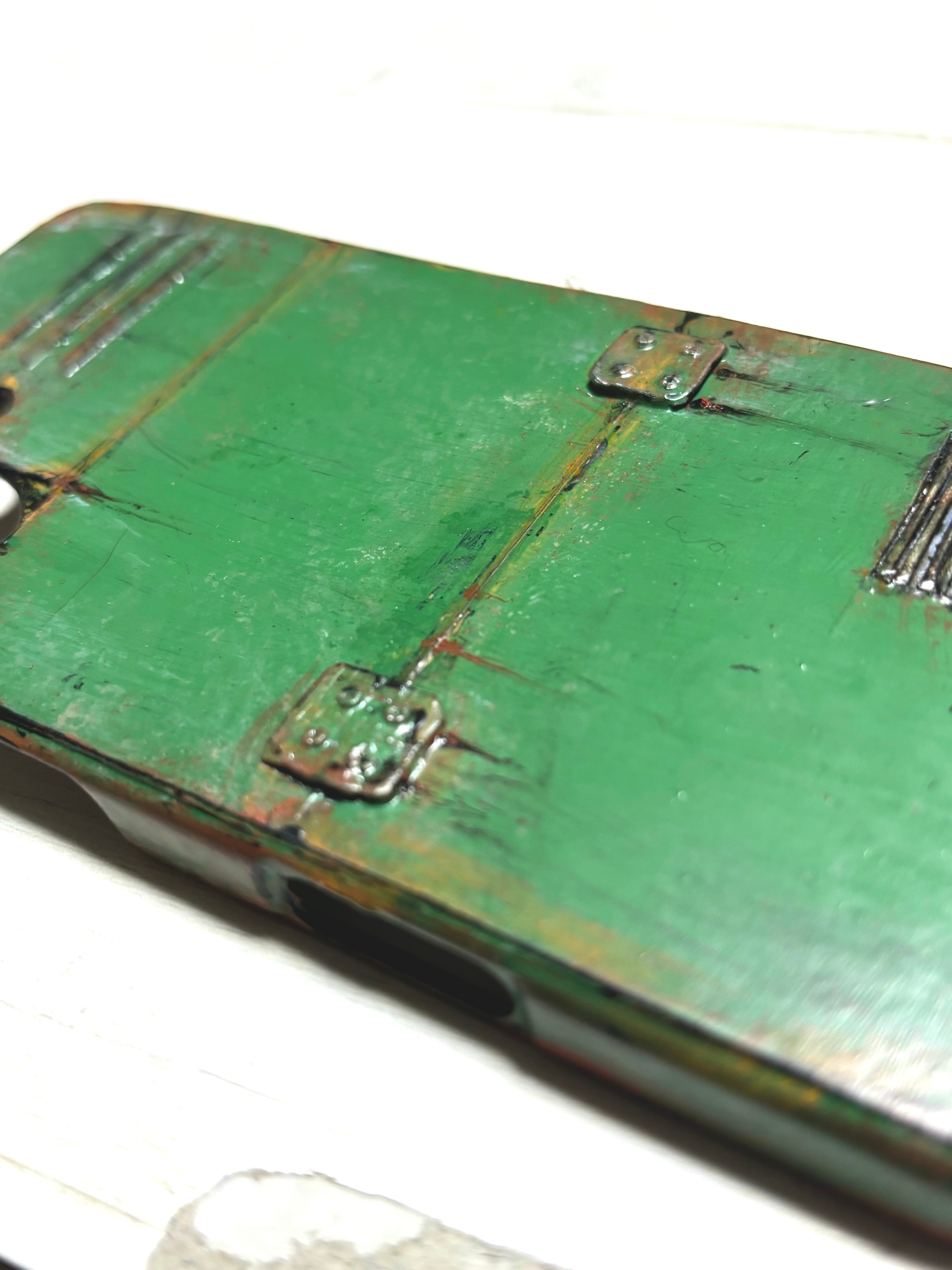 PROZEEL サビ塗装ビンテージ風 マッドダクトスマホケース | vintage