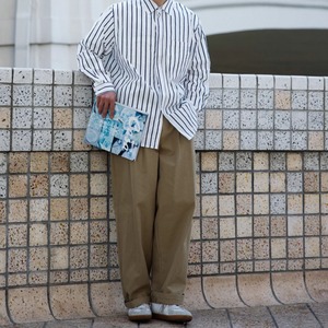 ベーシックボーイッシュカジュアルパンツ　0712