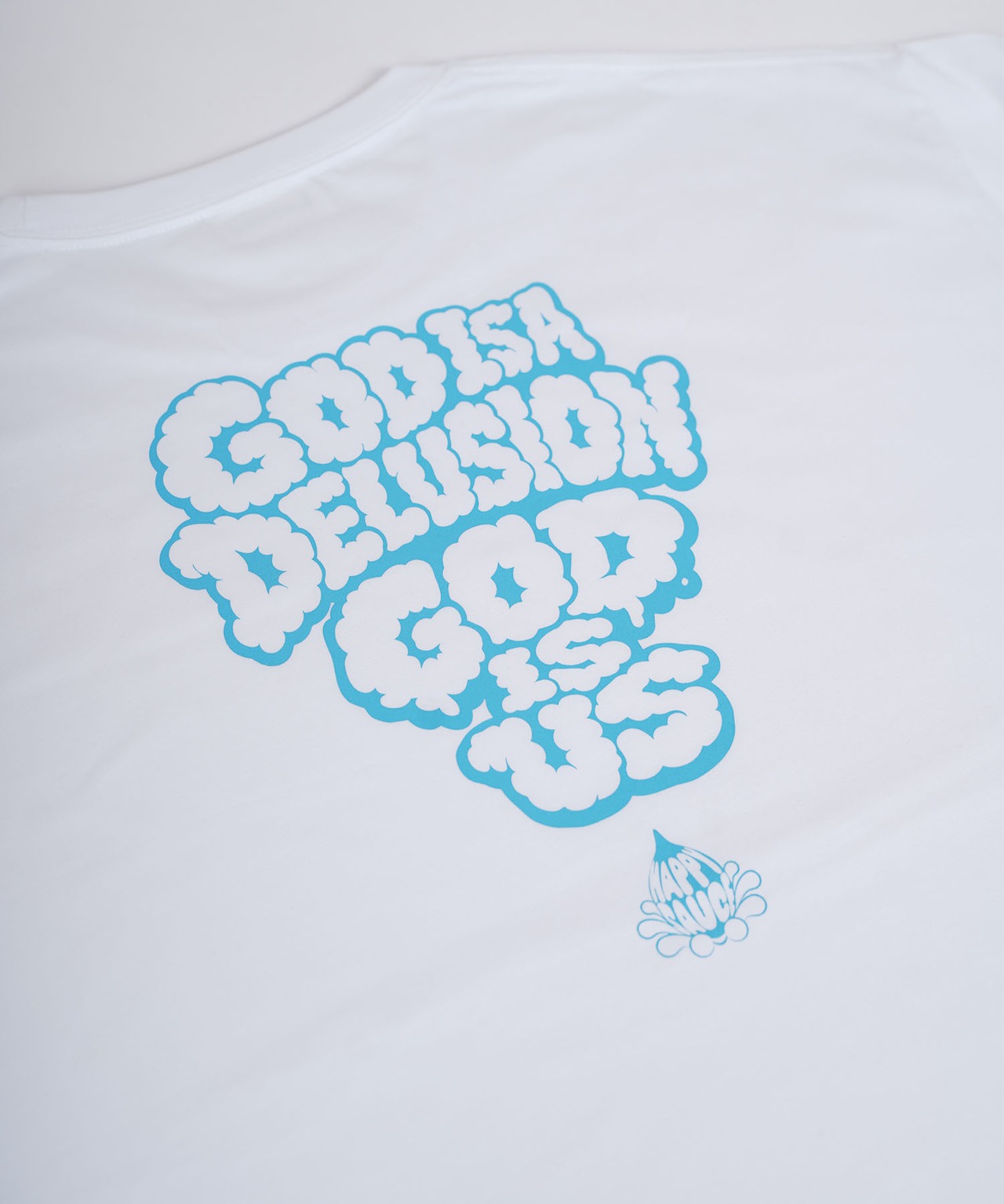 GOD IS A DELUSHION BACK PRINT T-SHIRT［HSC022］