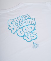GOD IS A DELUSHION BACK PRINT T-SHIRT［HSC022］
