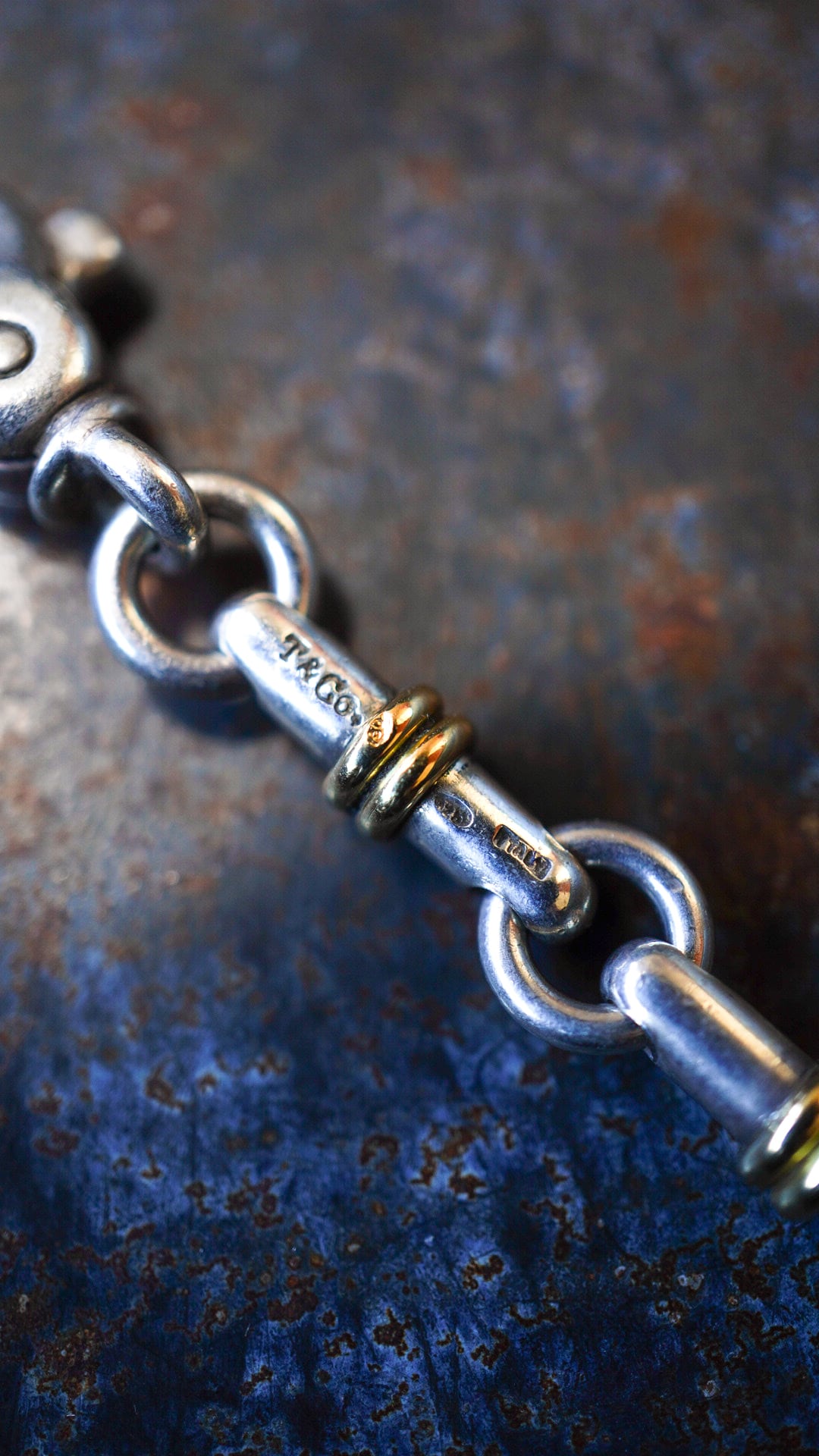 VINTAGE】TIFFANY&Co. ティファニー サークル バー リンク ネックレス