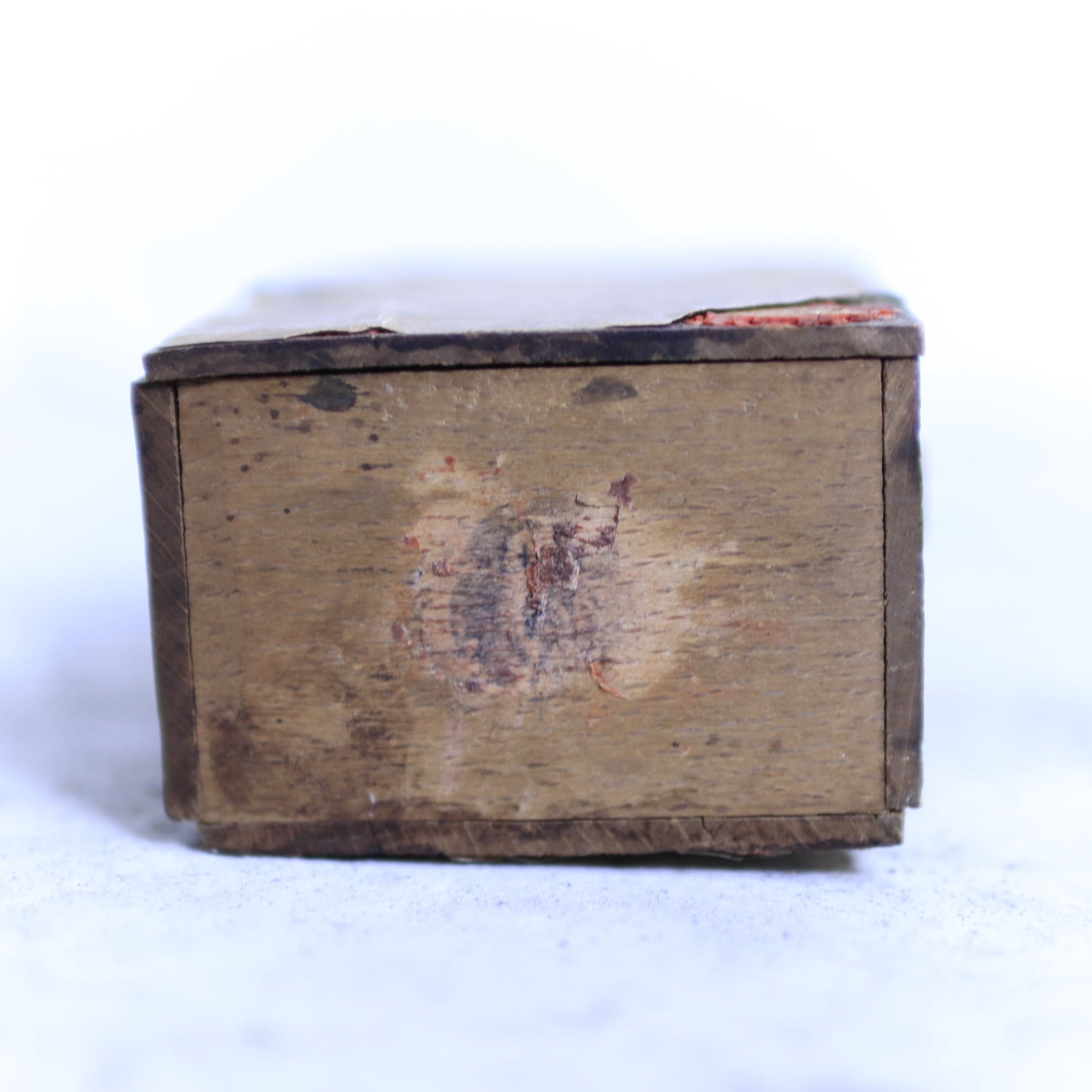 1920's イギリス アンティーク ウッドボックス 郵便木箱 小物入れ アクセサリーケース アルトイイ アンティークヴィンテージ