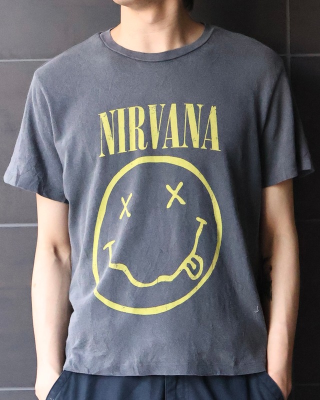 short length fade T shirt