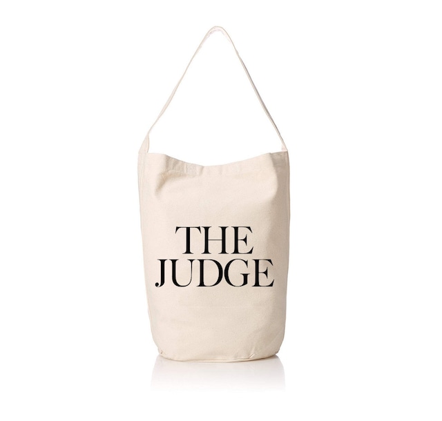 'THE JUDGE' CANVAS GYM BAG NATURAL