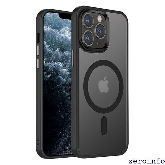 新品》 米軍規格・Magsafe対応 Gtsoho iPhone 11 Pro 用 ケース 半透明 