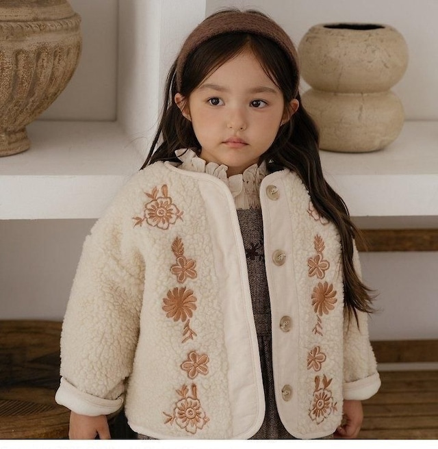 〖取寄〗韓国子供服 / 26winter / oren / ラビニアダンブルジャケット / キッズ *S~XL*