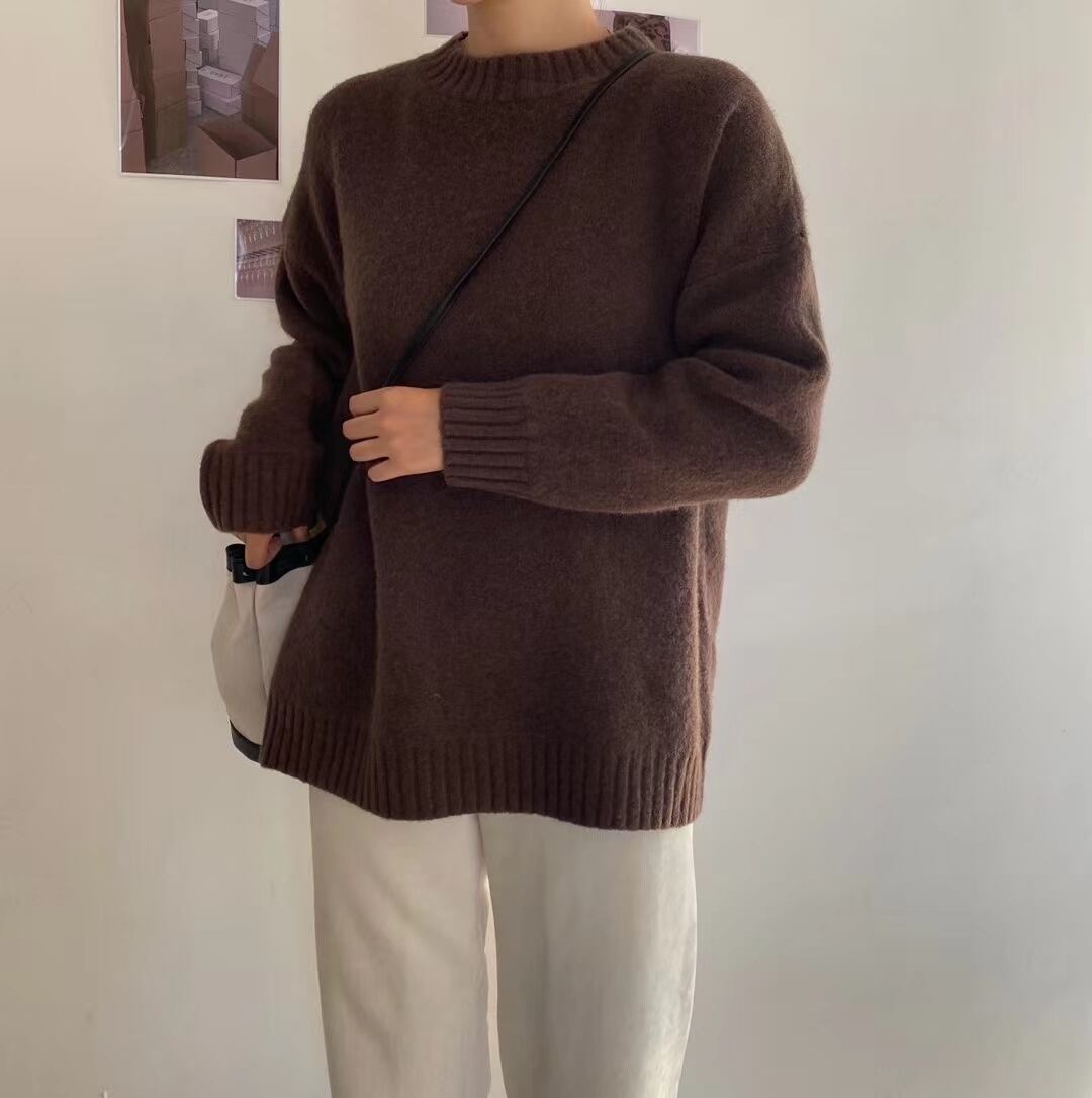 クルーネックニット  AJ2205-123