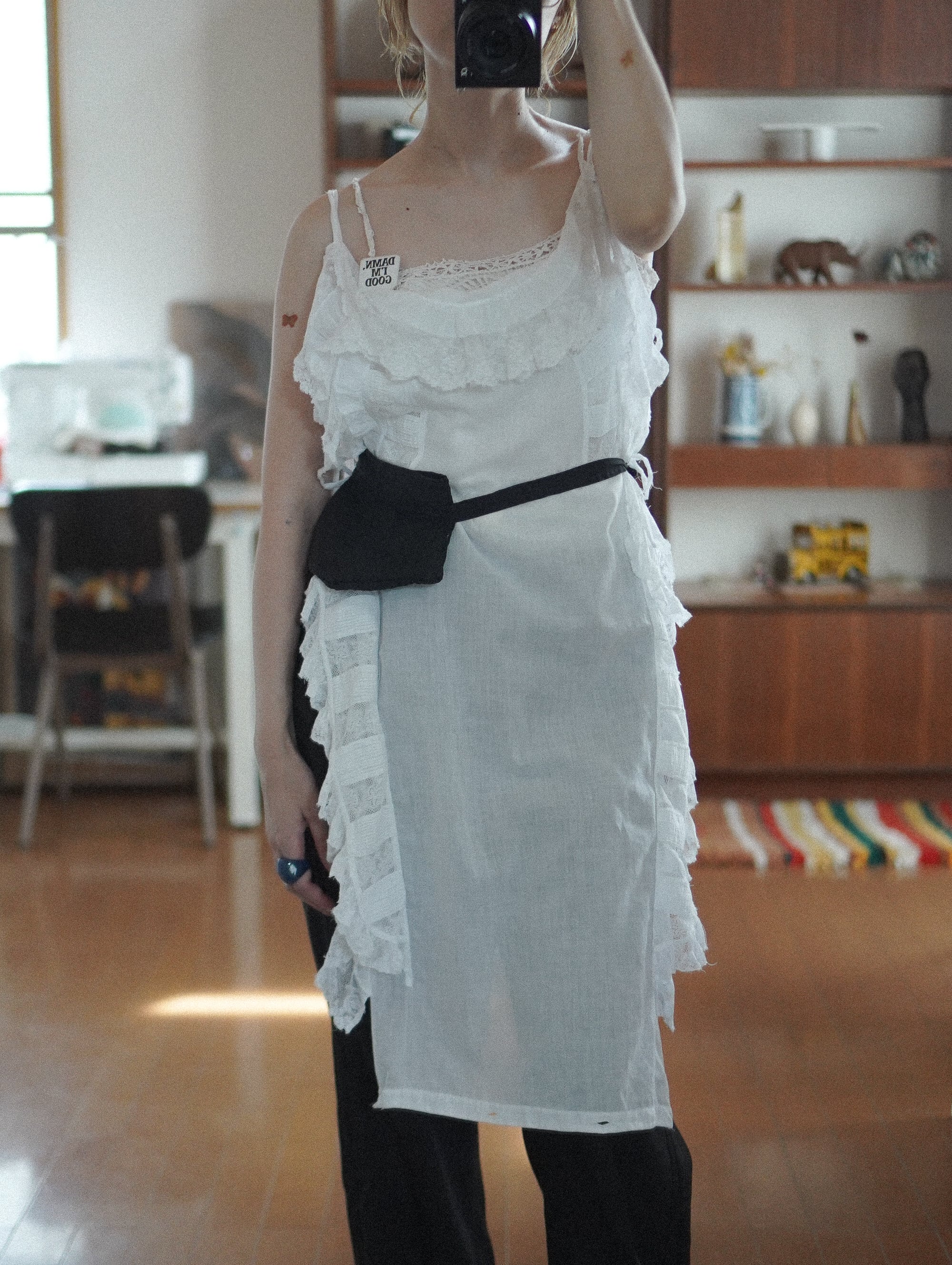 whoopi vintage ウーピーヴィンテージ　ヴィンテージエプロン　ドレス whoopi vintage