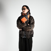 KUON / x The Inoue Brothers Alpaca Patchwork Scarf