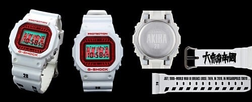 カシオ:AKIRA×G-SHOCK NEO TOKYO DW-5600VT 1000本限定モデル/アキラ ...