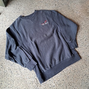 "ENDEAVOR AIR" 企業刺繡 リバースウィーブ仕様スウェット used [404009]