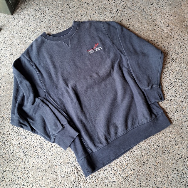 "ENDEAVOR AIR" 企業刺繡 リバースウィーブ仕様スウェット used [404009]