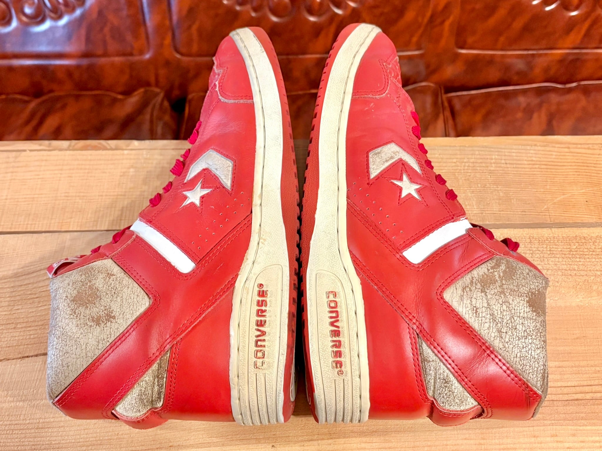 converse（コンバース）WEAPON（ウエポン ）Hi 赤 13 31.5cm 86年