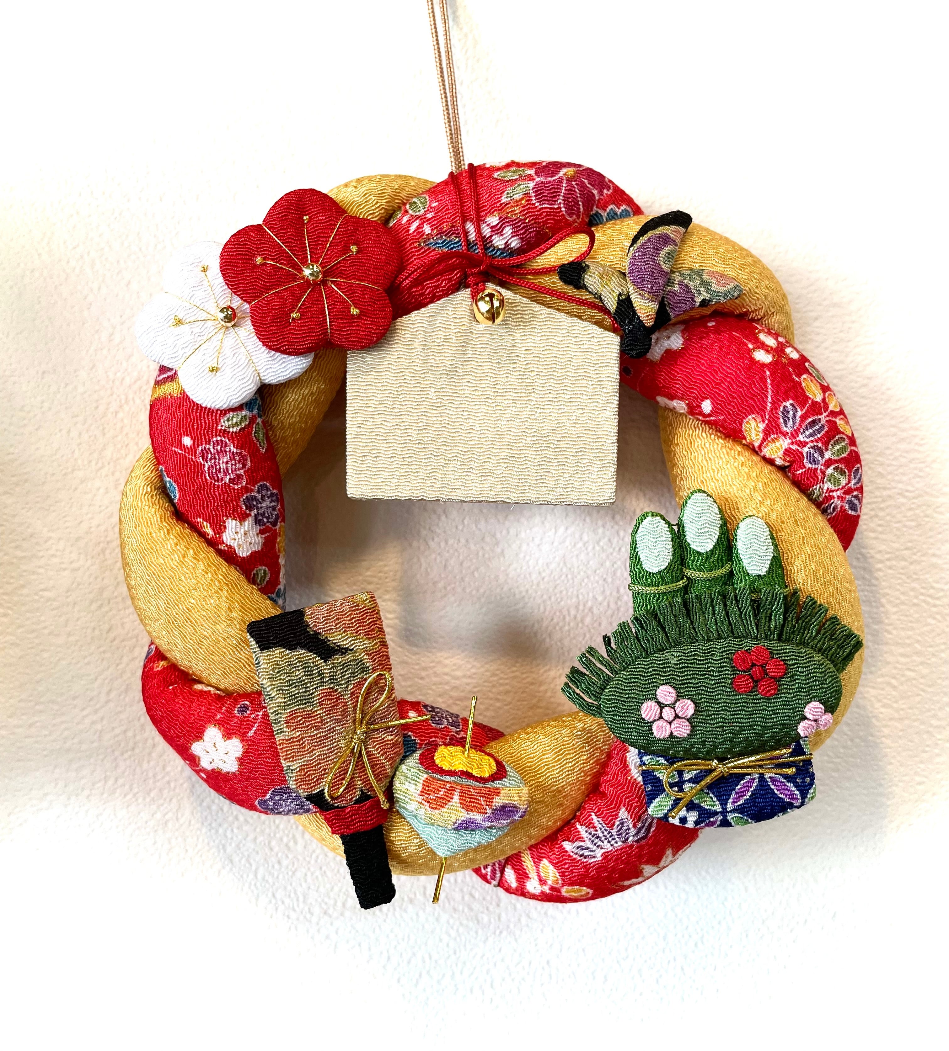 ちりめん干支【午】ミニ絵馬