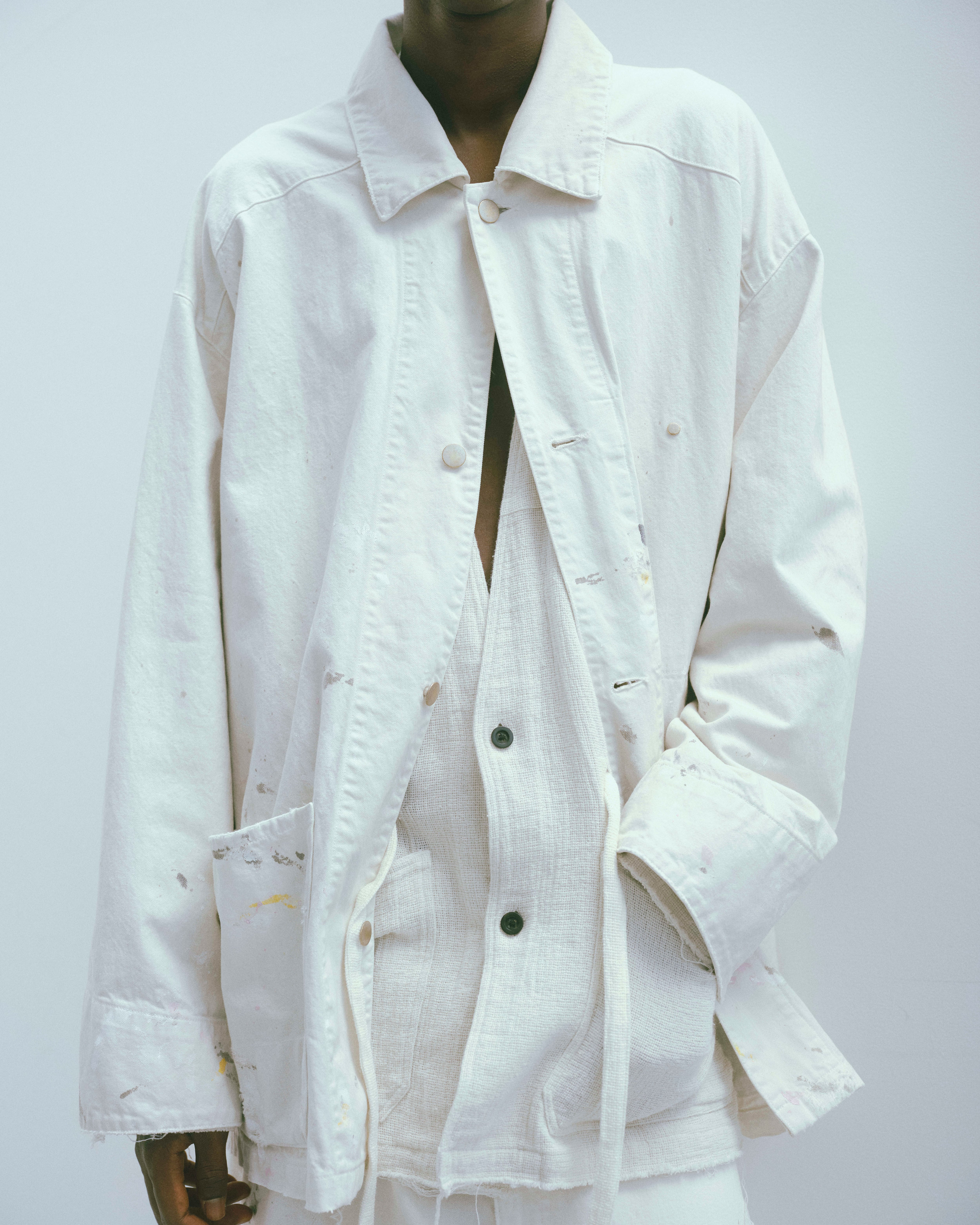 Ancellm / DENIM COVERALL / ANC-JK44-A / アンセルム デニム 