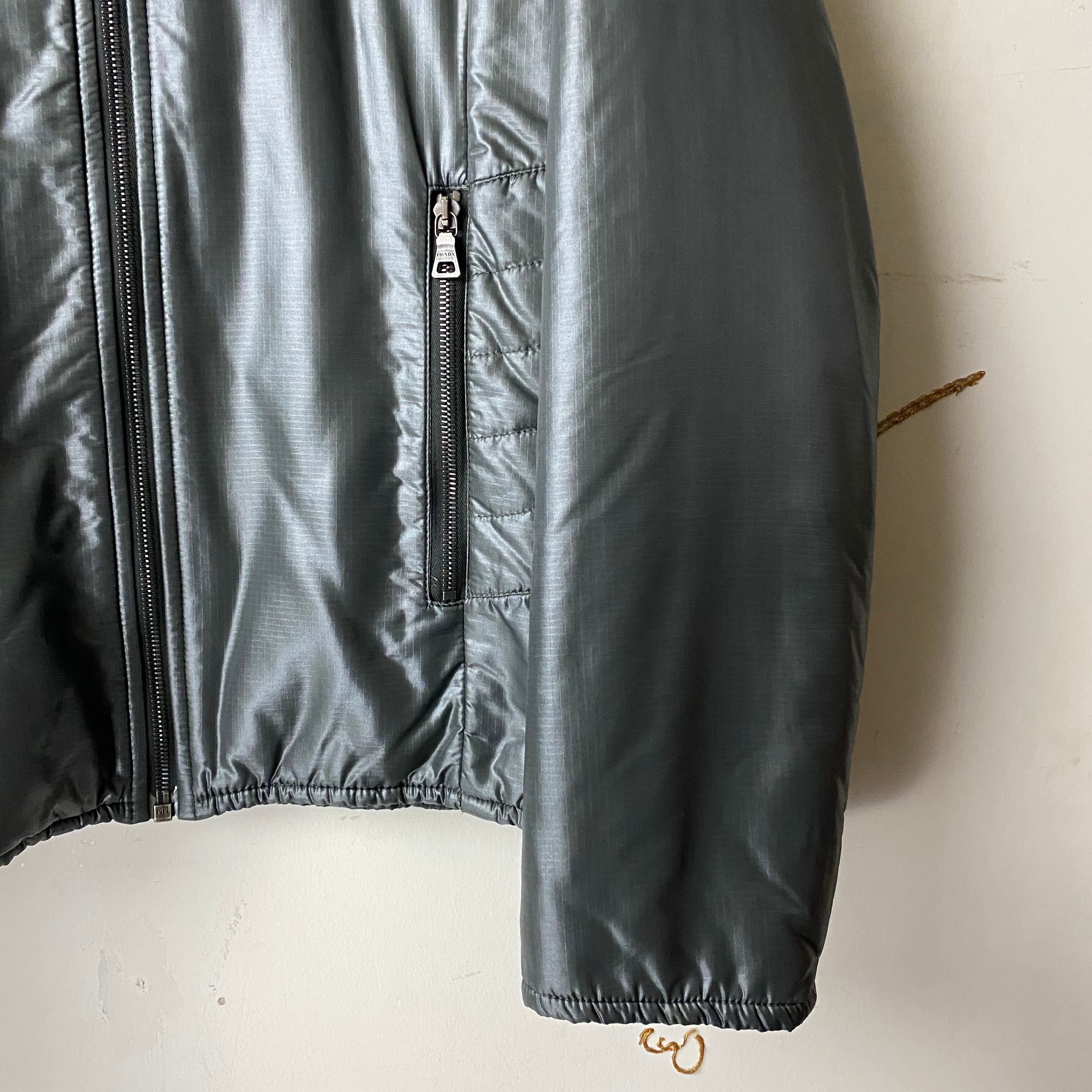 PRADA nylon padding riders jacket | NOIR ONLINE