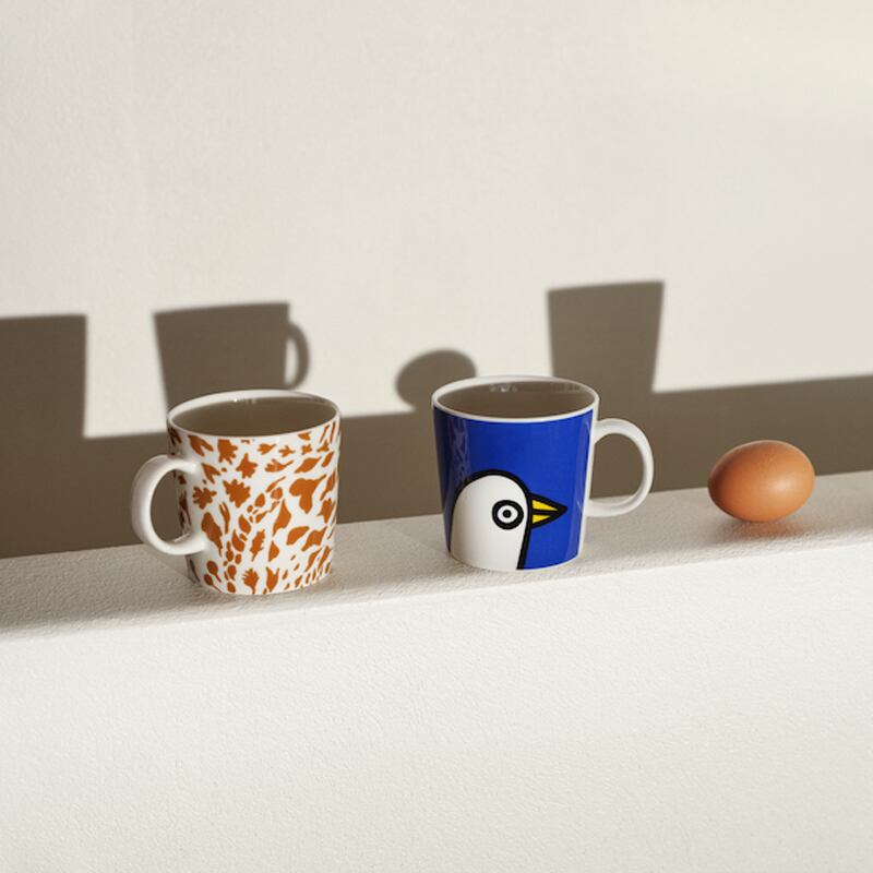 数量限定》オイバ トイッカ マグ チーター ブラウン 0.4L［ iittala