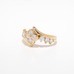 ダイヤモンド デザインリング K18 / 1.000ct