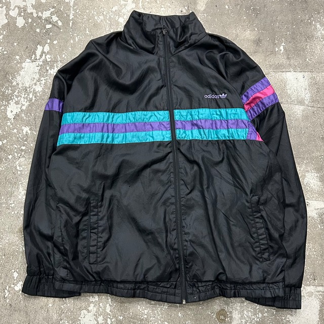 80s adidas nylon jacket