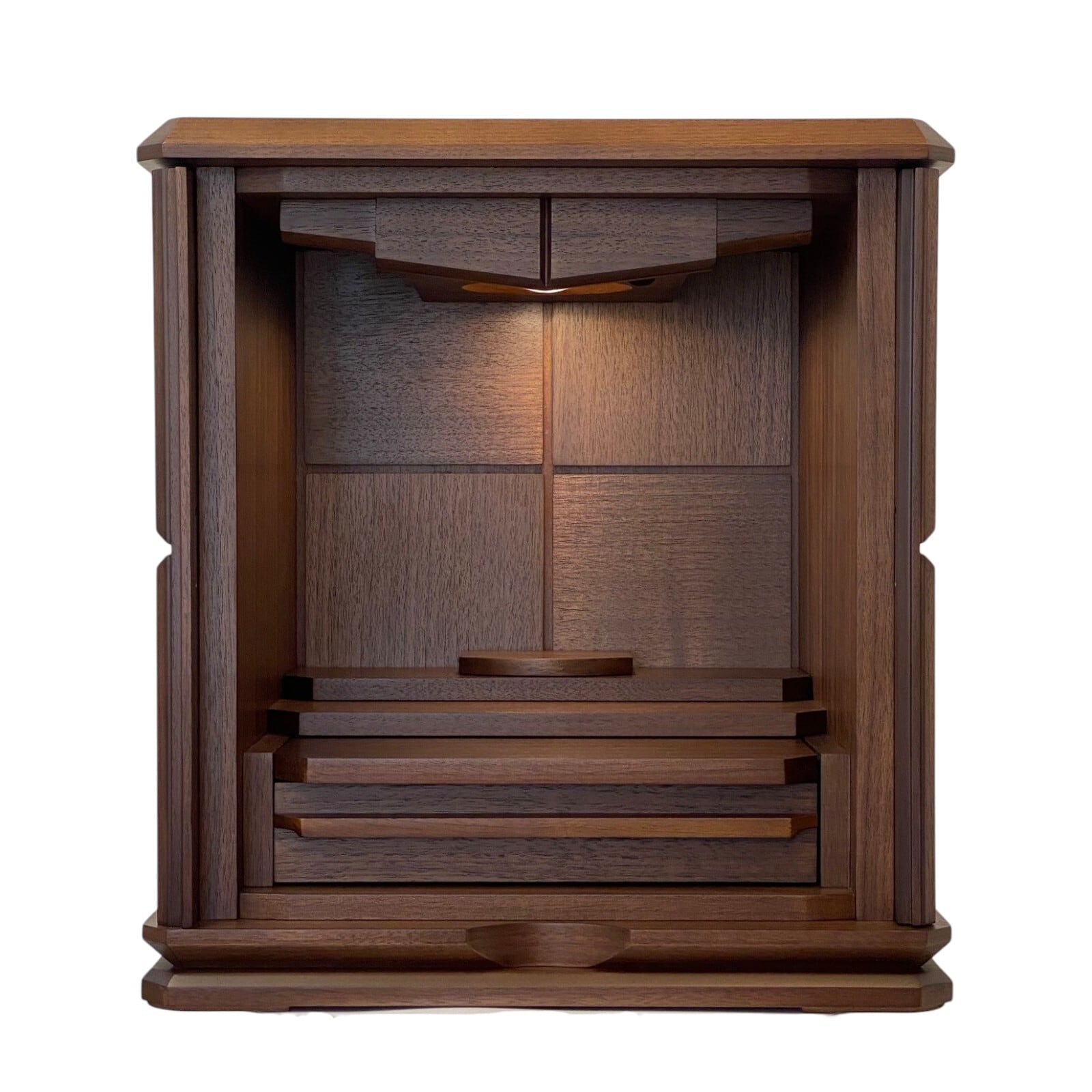 彩雅 ウォールナット | 小さなお仏壇 hinata bokko モダンでおしゃれな