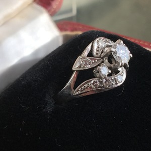 ヴィンテージ 上質ダイヤモンドのクラシカルリング