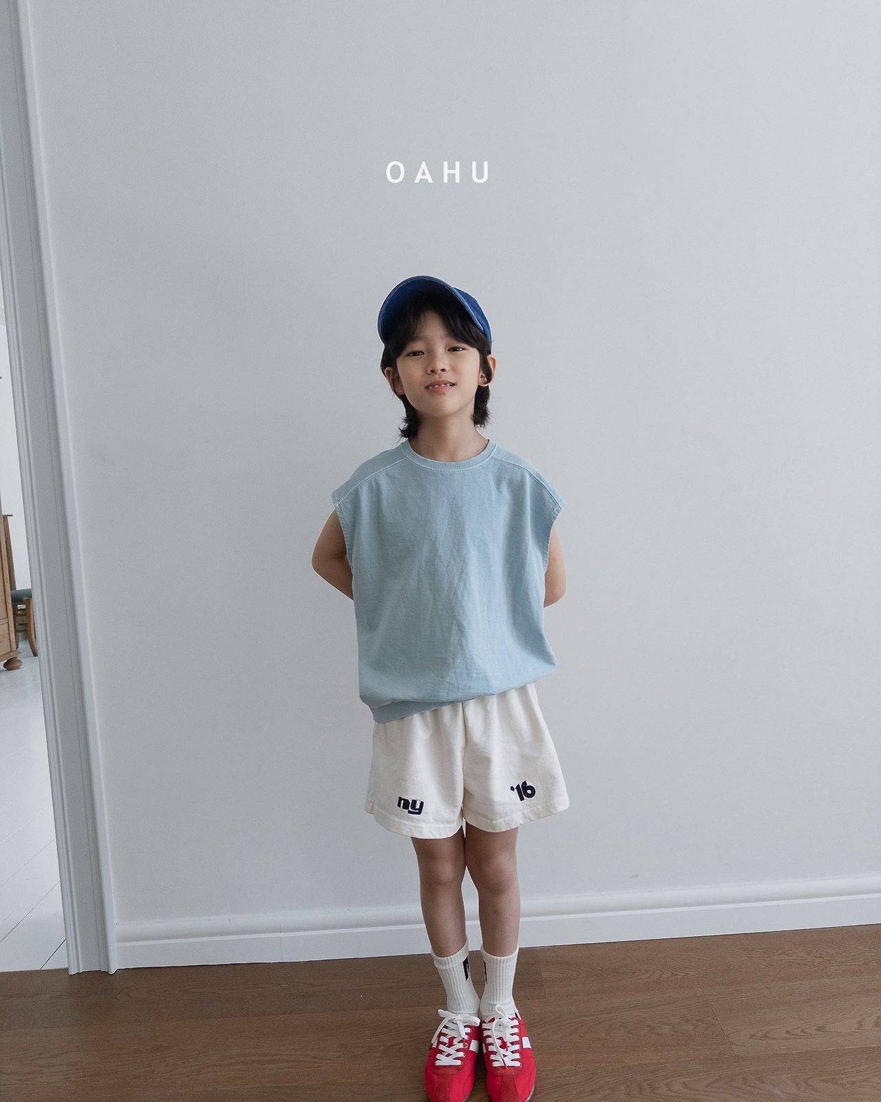 [OAHU] NY Needlepoint Shorts / [오아후] NY자수쇼츠
