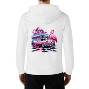 Unisex Front & Back Printing Cotton Hoodie Retro 4608