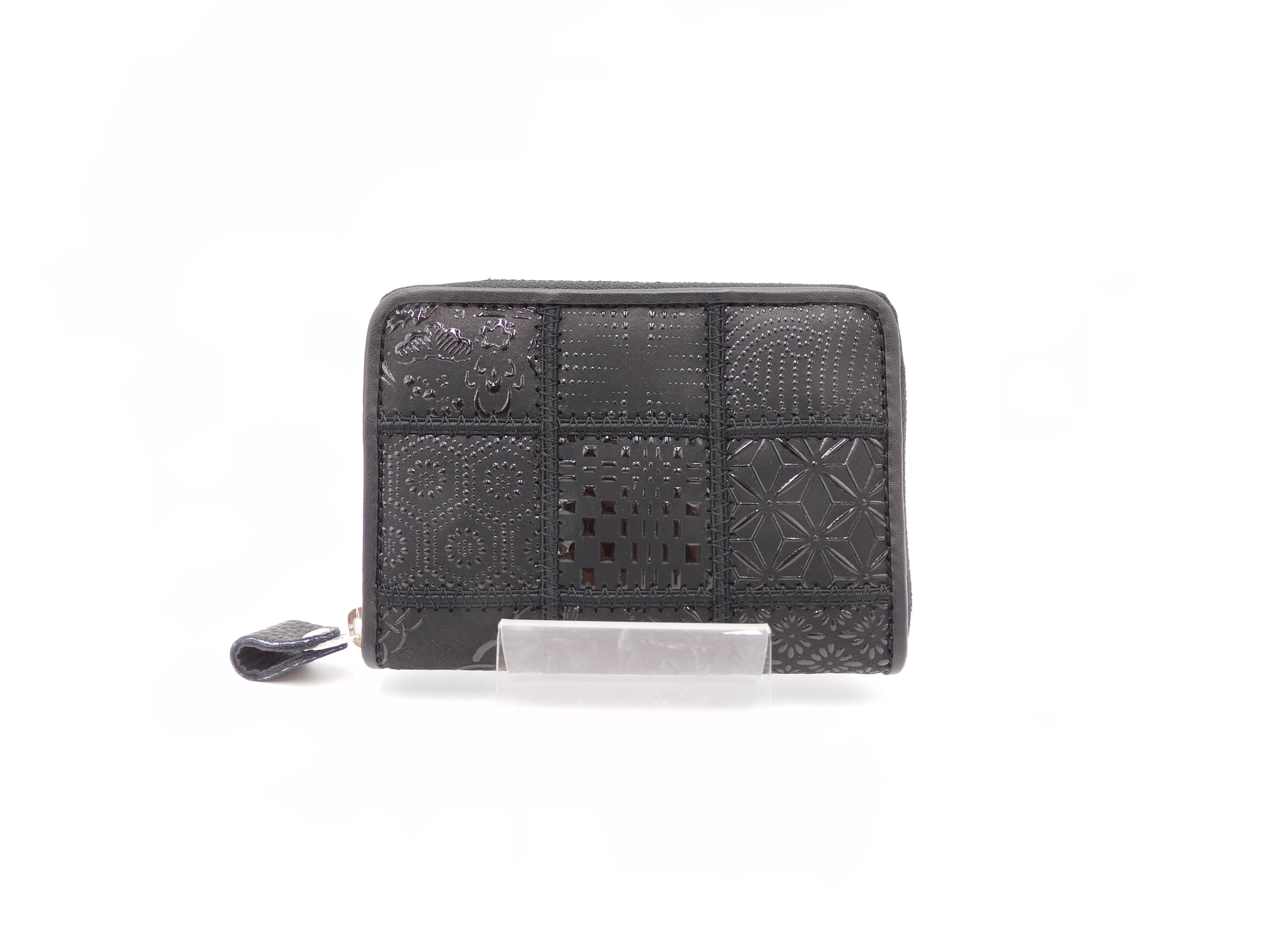 美品✨ 印傳屋 インデンヤ 前川印傳 長財布 ラウンドファスナー パッチワーク パッチワーク印傳 ラウンド長財布 ブルー | 浅草前川印傳｜公式