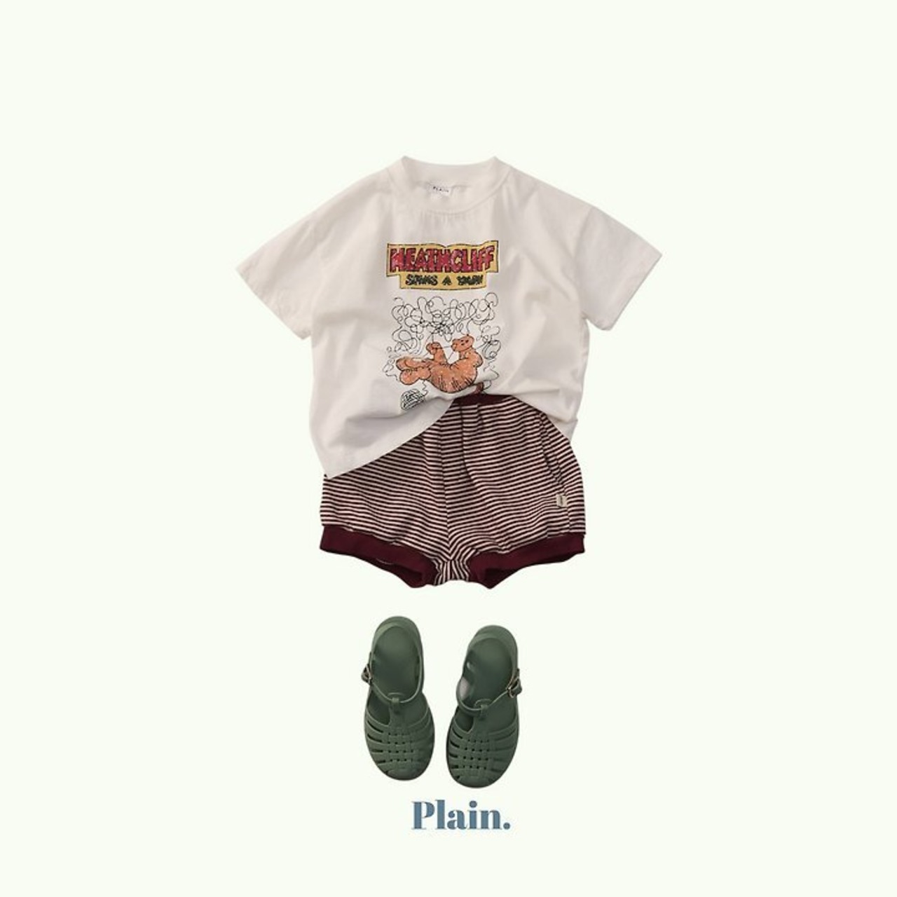 【取寄/韓国直送】Plain. 26/SM にゃんにゃんTシャツ|夏服|韓国子供服