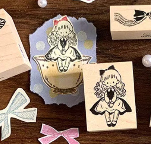 予約☆MO994D｜Molinta【小憩片刻】はんこ / 木製スタンプ