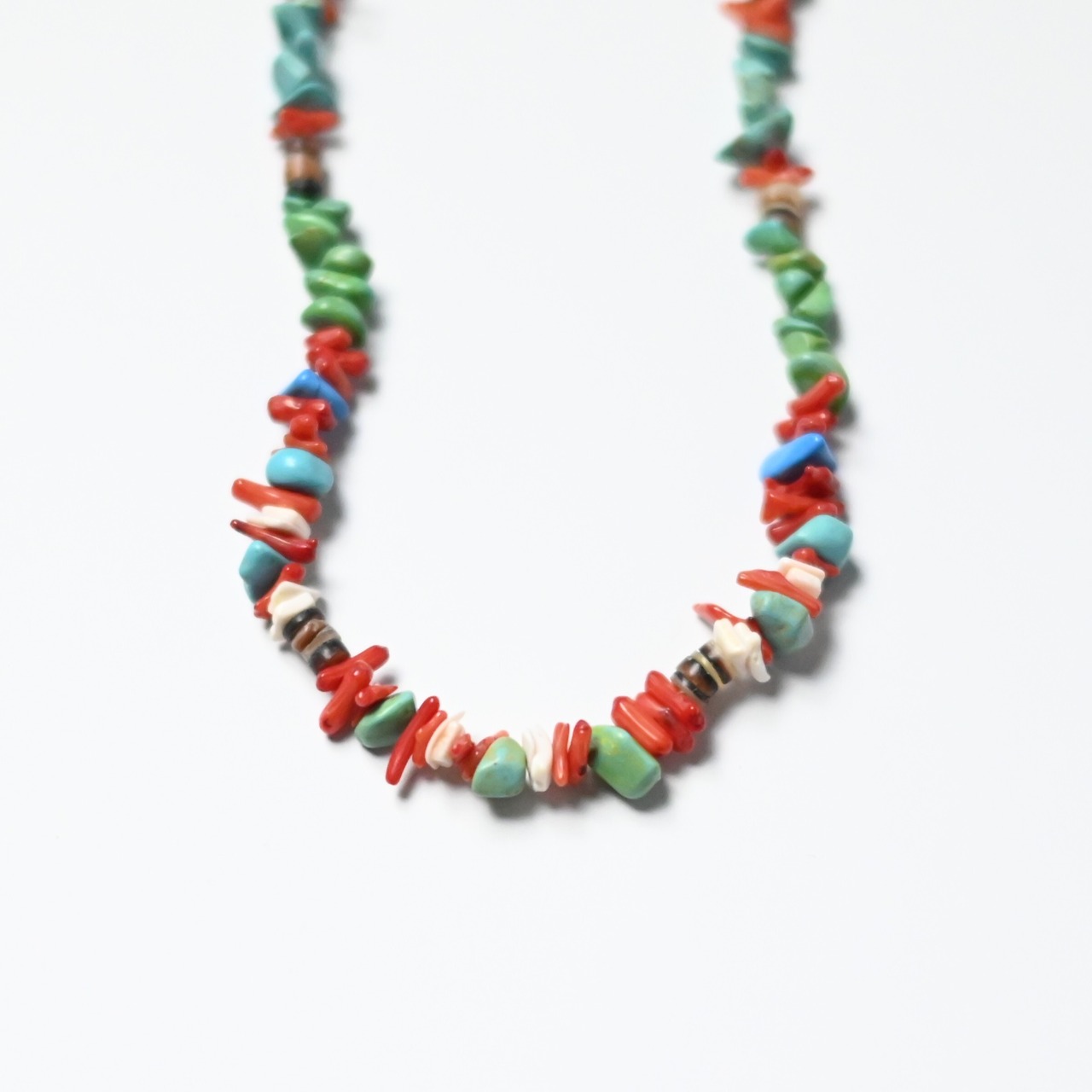 ERICKA NICOLAS BEGAY / ③NAVAJO BEASDS NECKLACE 60cm