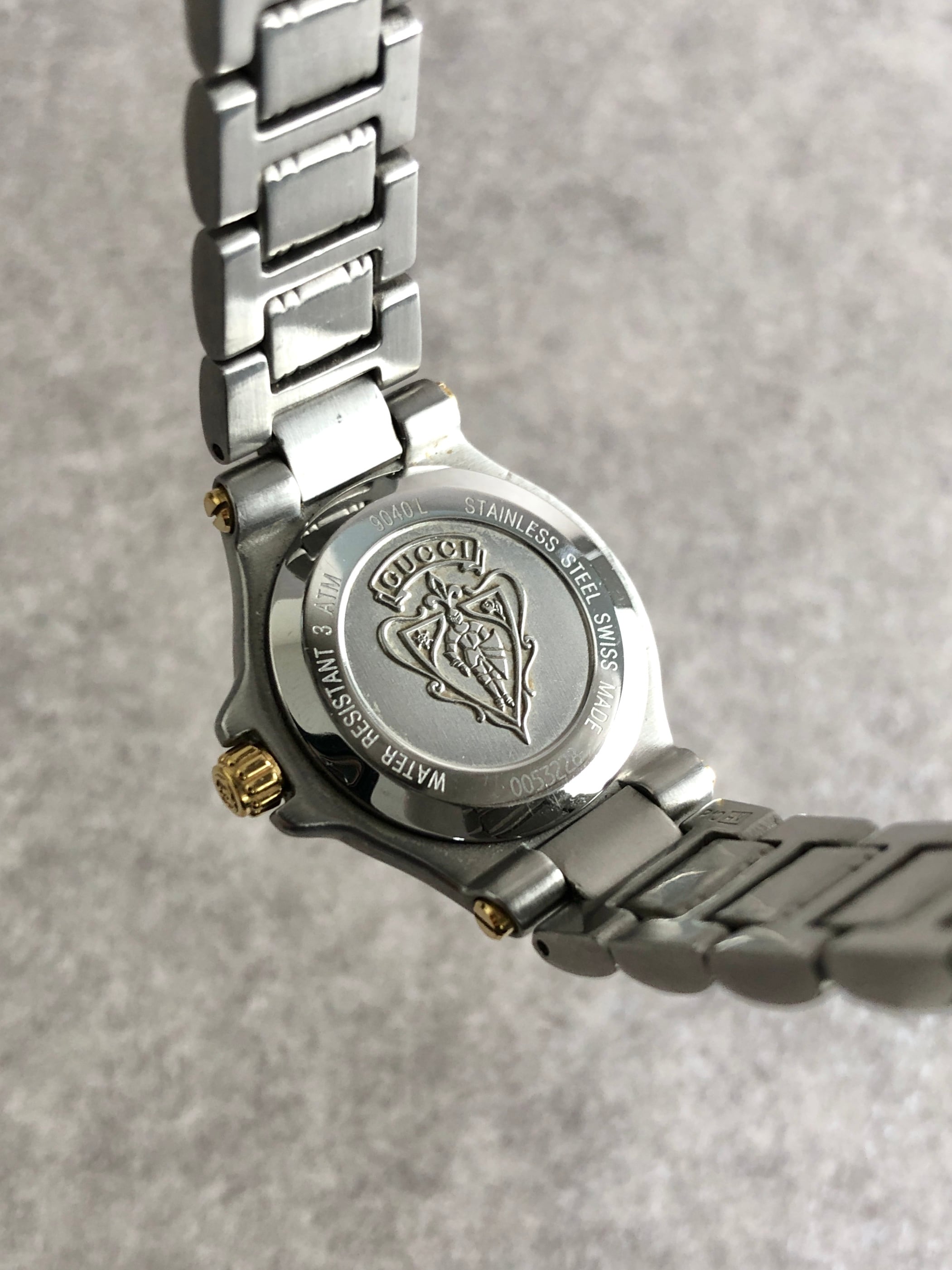 GUCCI グッチ 腕時計 ゴールド シルバー ステンレススチール