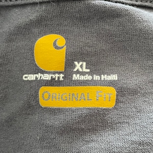 【Carhartt】ポケット Tシャツ 胸ポケット ロゴ XL オーバーサイズ カーハート US古着 アメリカ古着