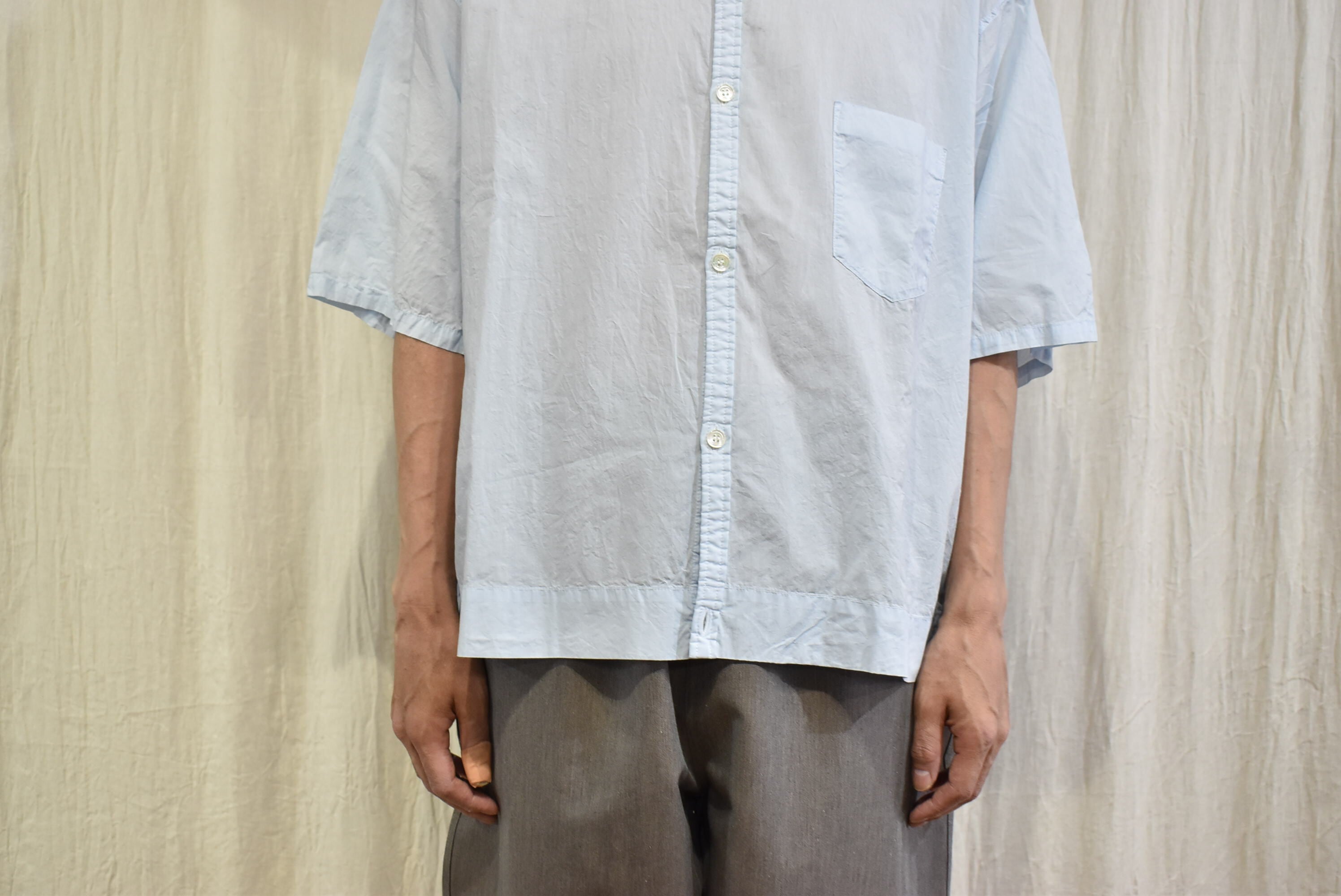 holk S/S shirts light blue | rasikufuku